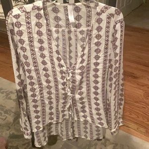 Hi/low boutique shirt-L